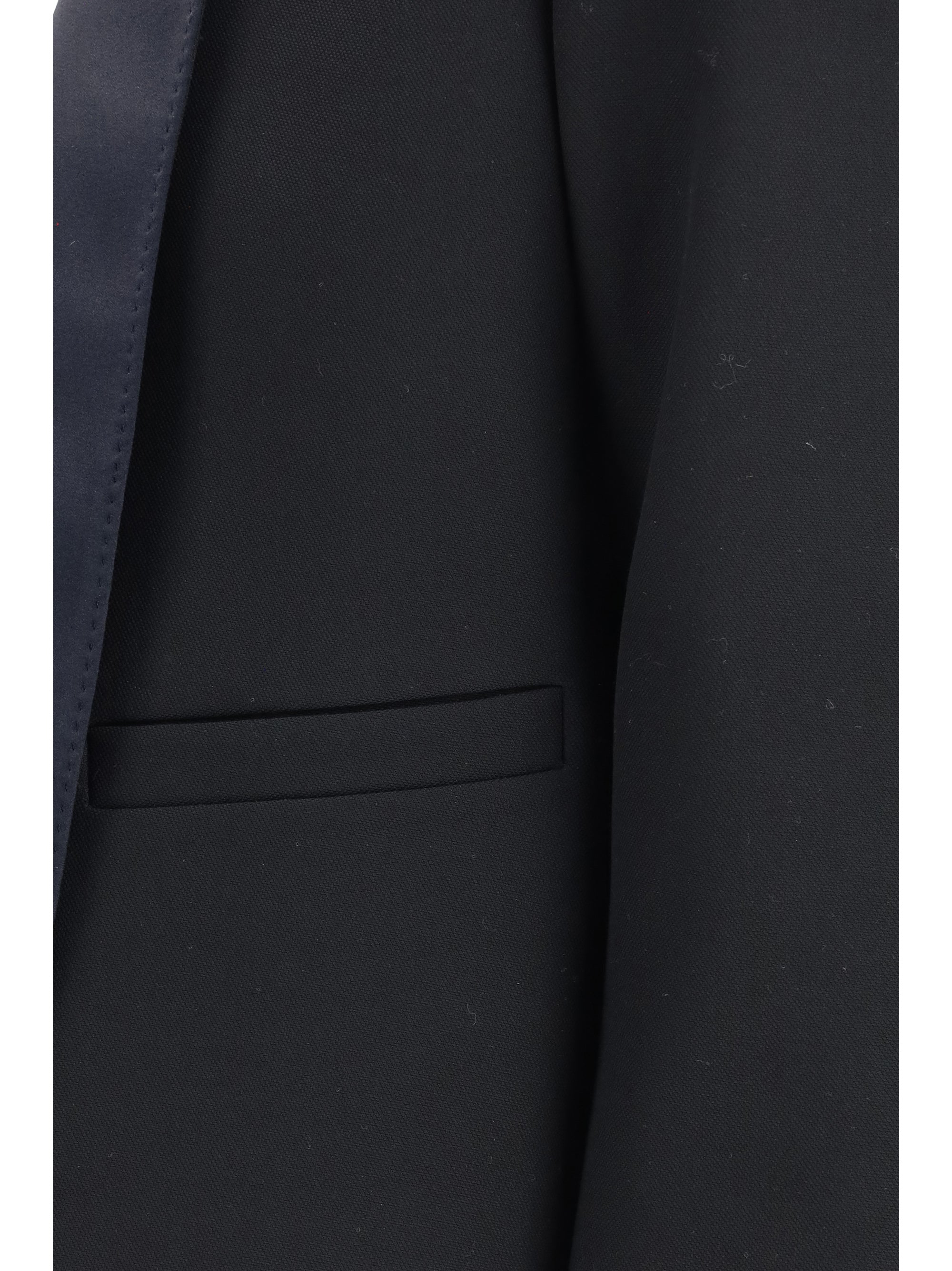 cropped single-breasted jacket