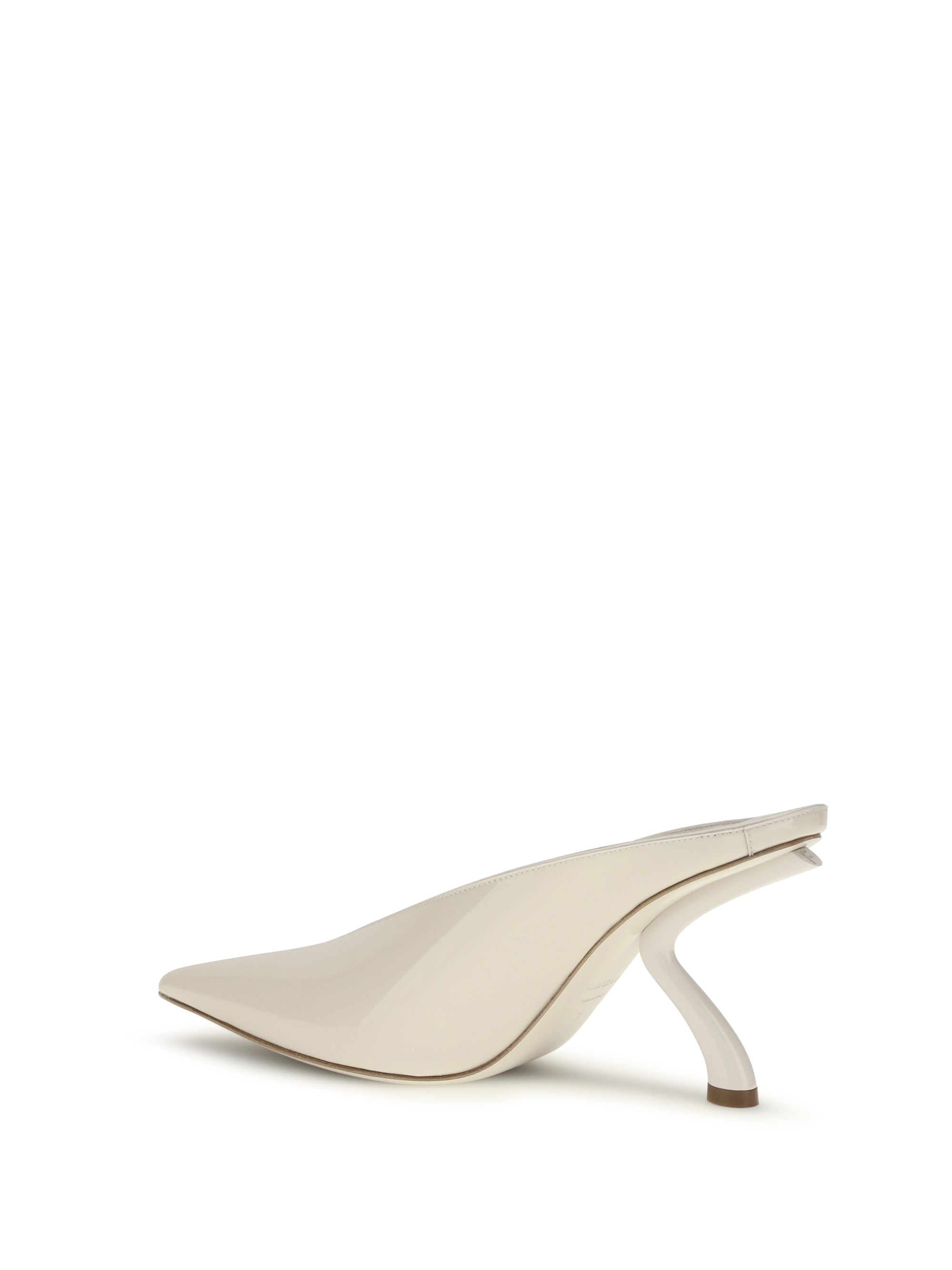 s sculpted heel mules