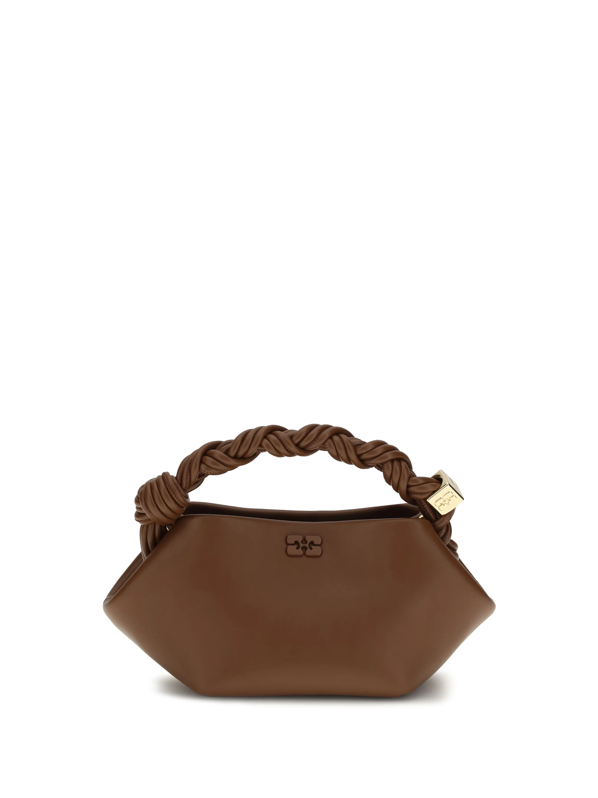 GANNI OS mini bou leather handbag