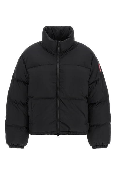 canada goose fallon down jacket redefines the codes of outerwear through struc