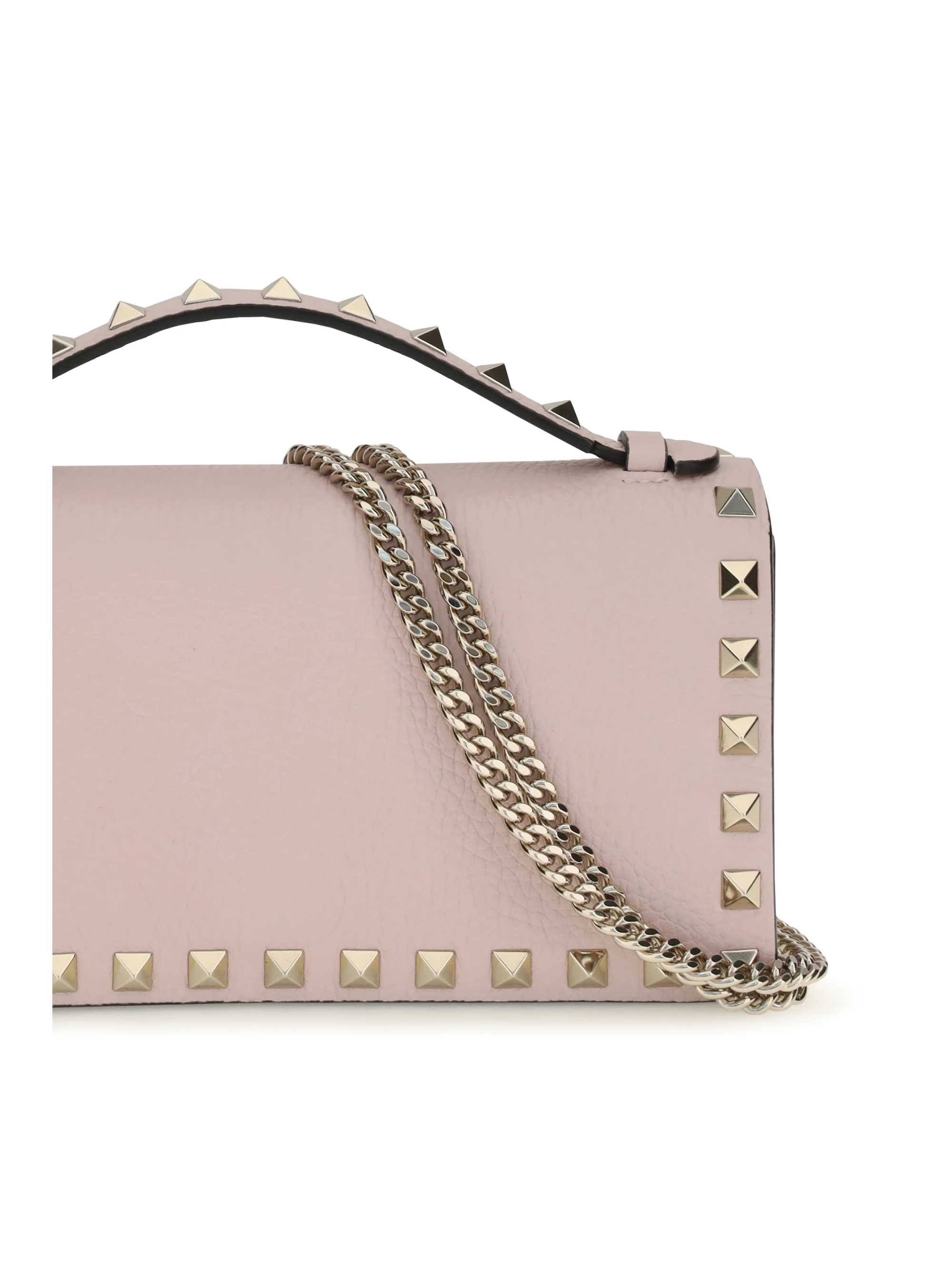 rockstud chain wallet