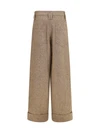 tailored wool-blend pants