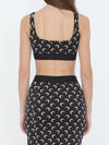 moon printed bra