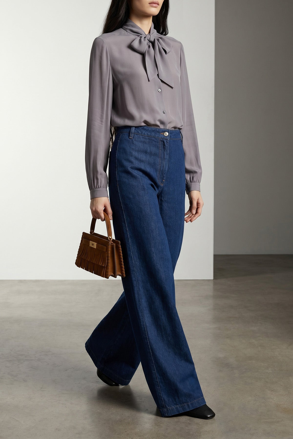 radziwill petite lee crossbody bag in suede