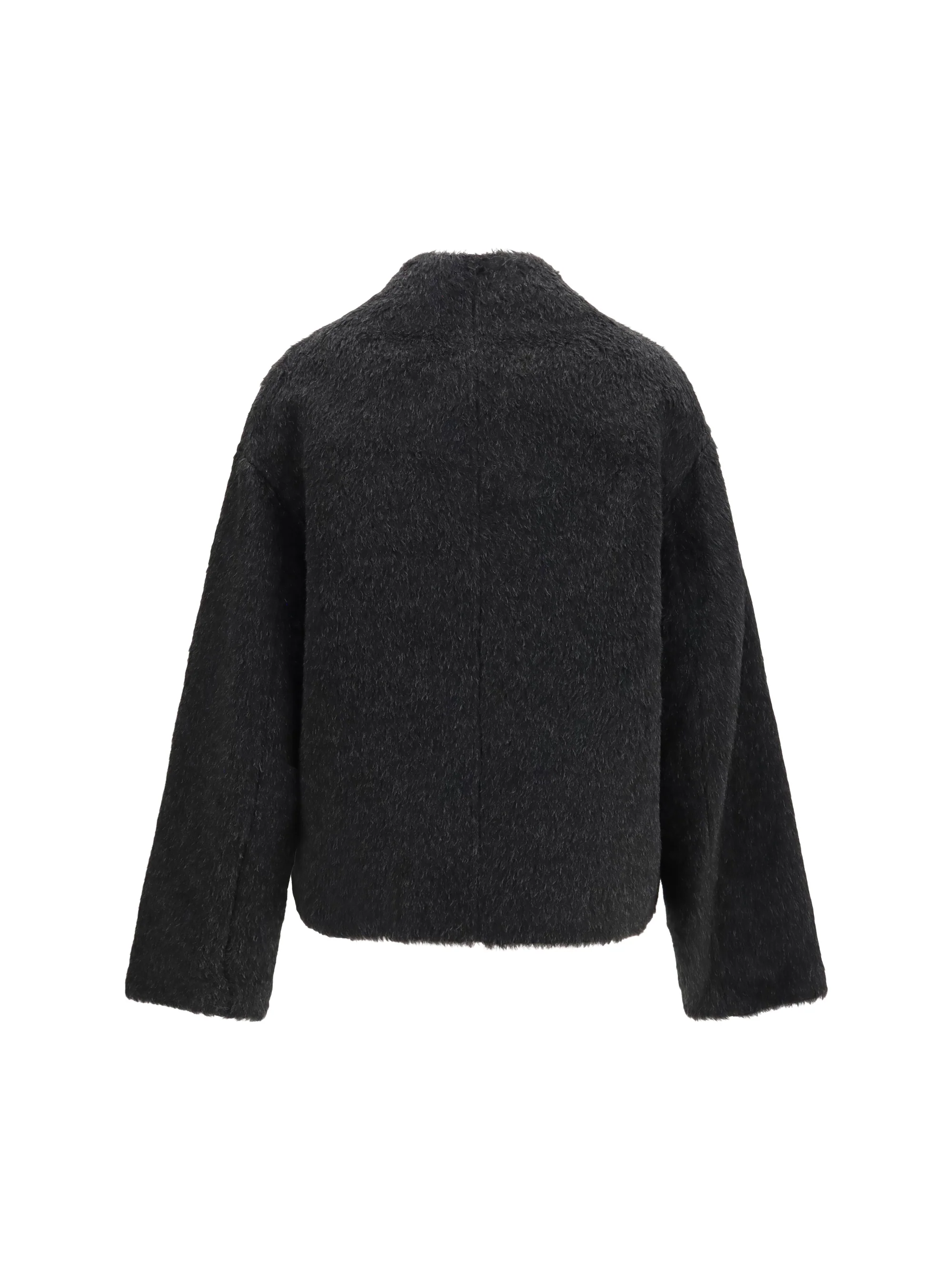 LOULOU DE SAISON 36 wes double breasted alpaca jacket