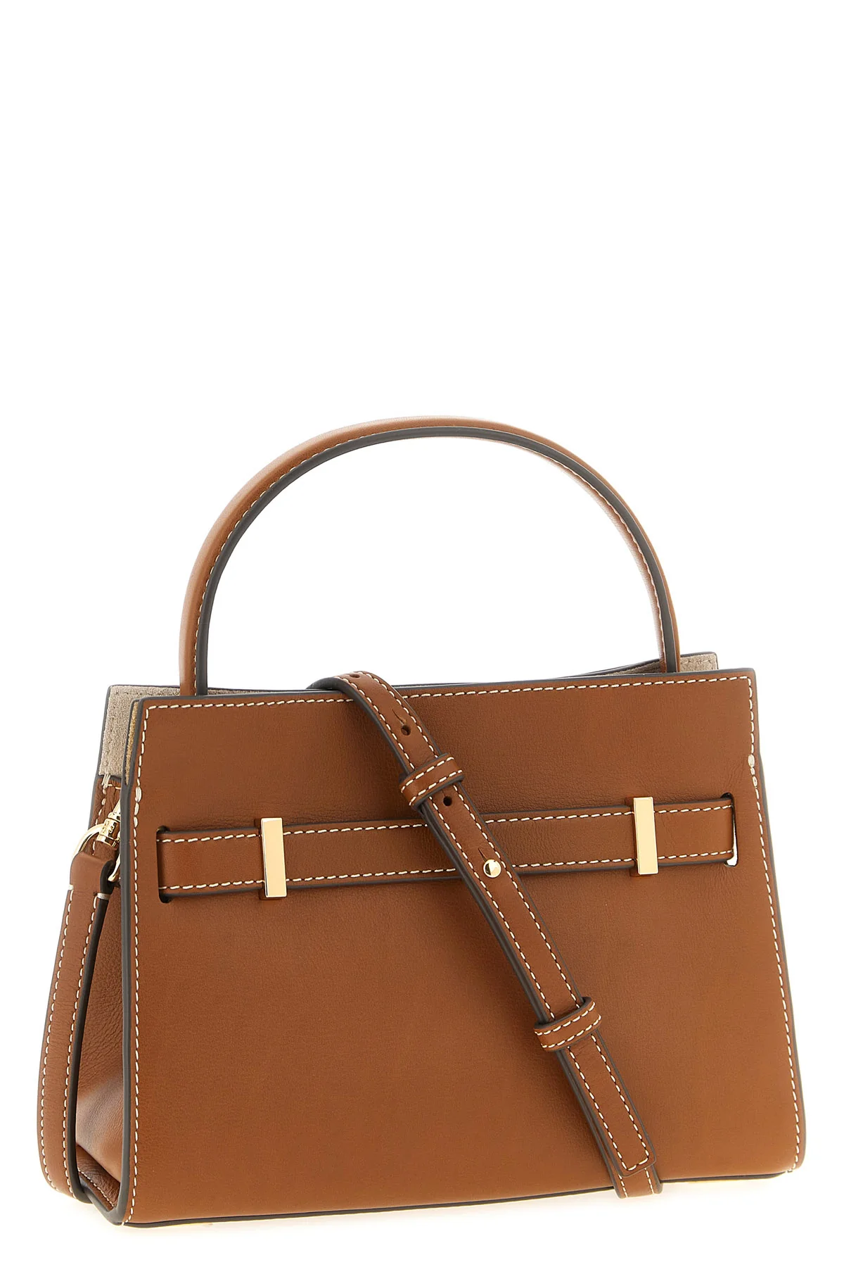 TORY BURCH OS the tory burch lee radziwill petite double bag embodies structured elegance thro