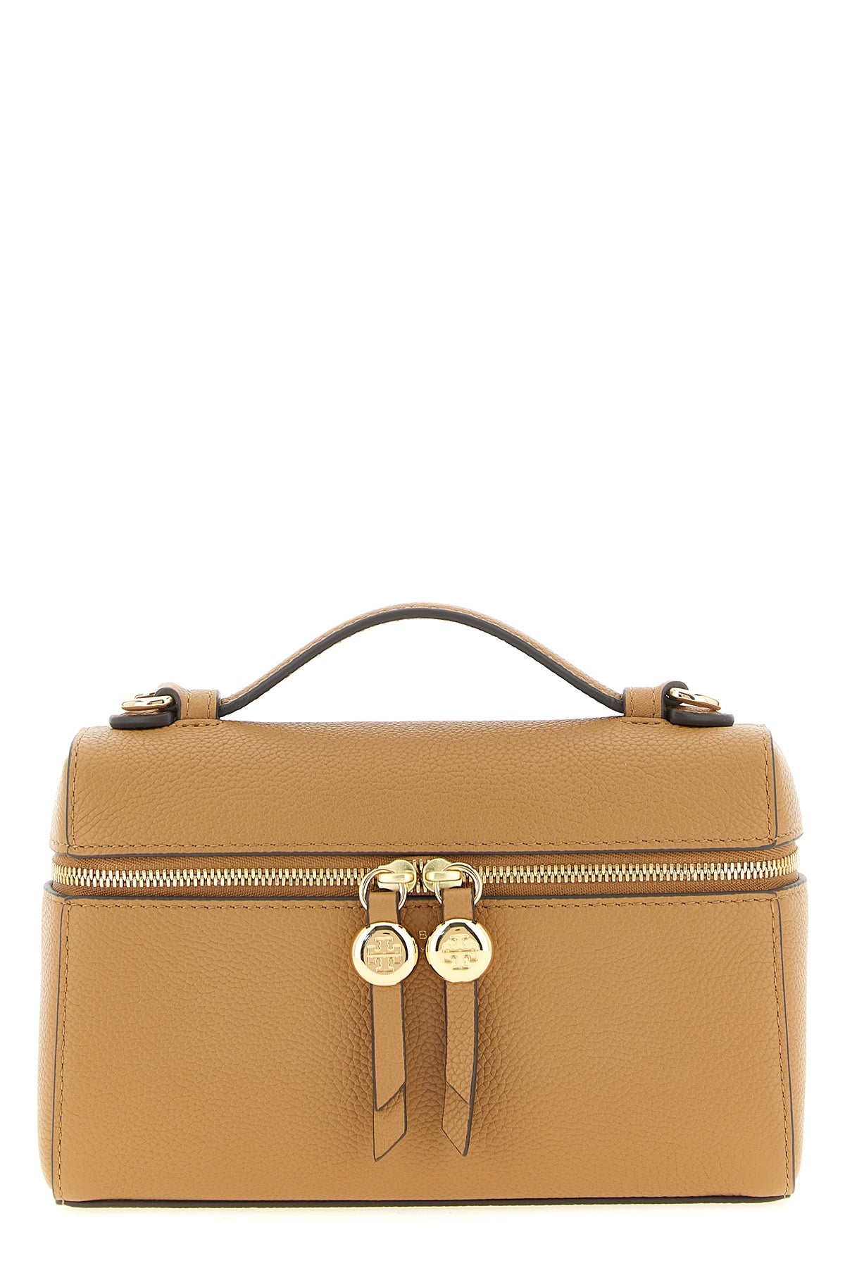 TORY BURCH OS romy slim hammered leather handbag