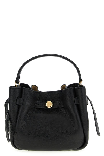 romy bucket bag in fine hammered leather