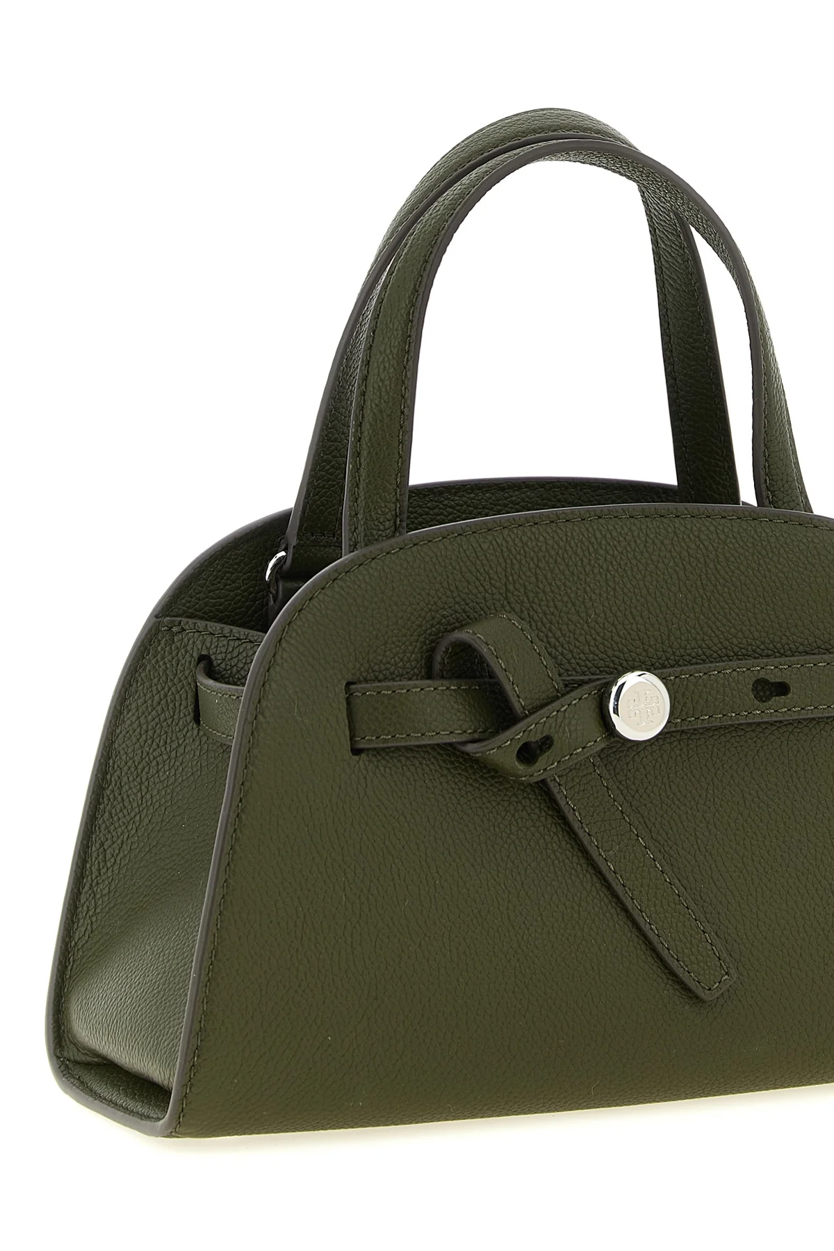 the tory burch romy small trunk bag embodies an elegance structured through a co