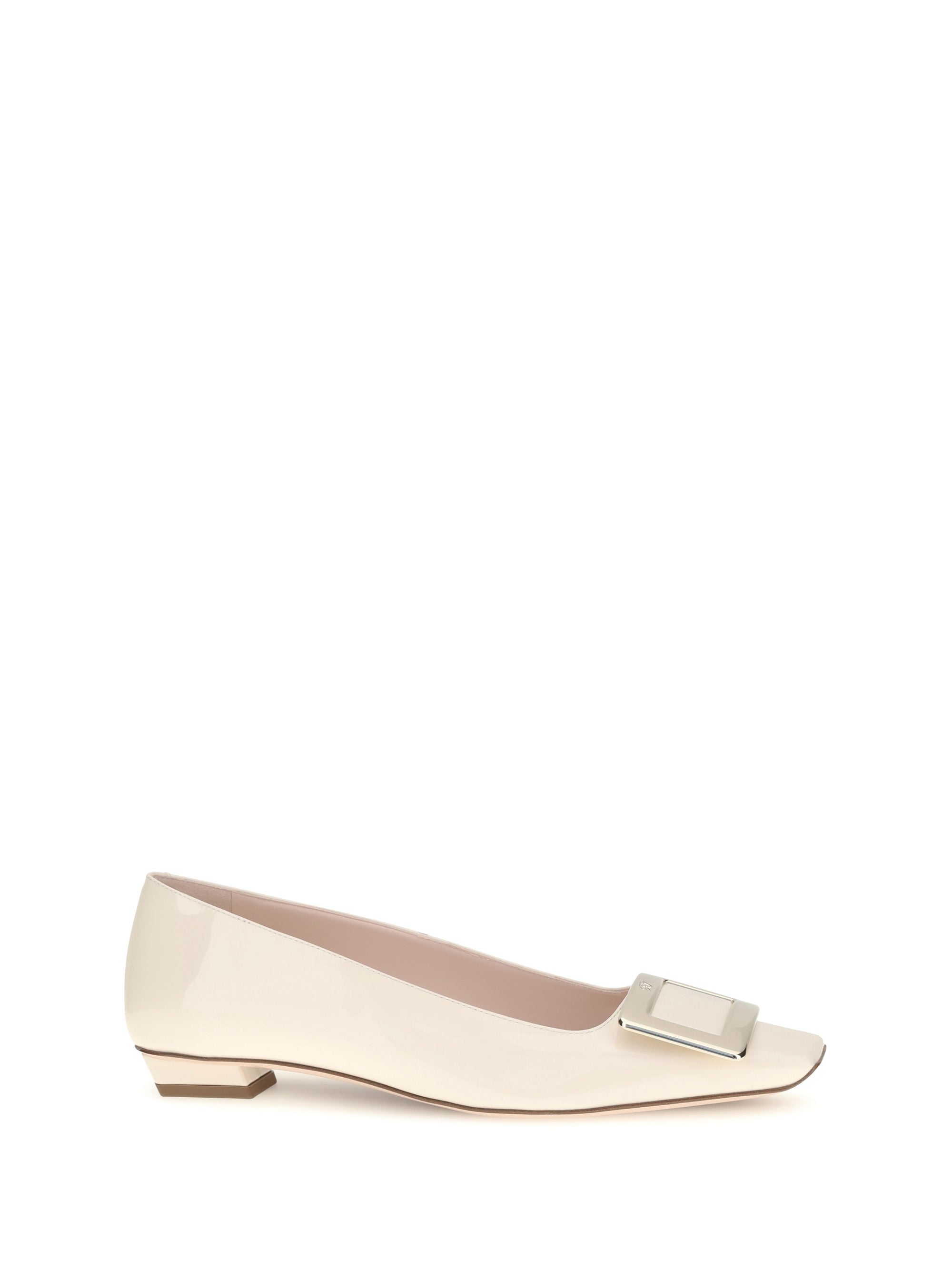 ROGER VIVIER 36 patent leather belle vivier ballerinas 