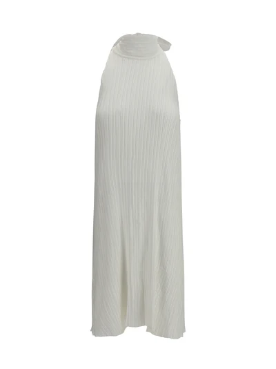 wavy halter dress