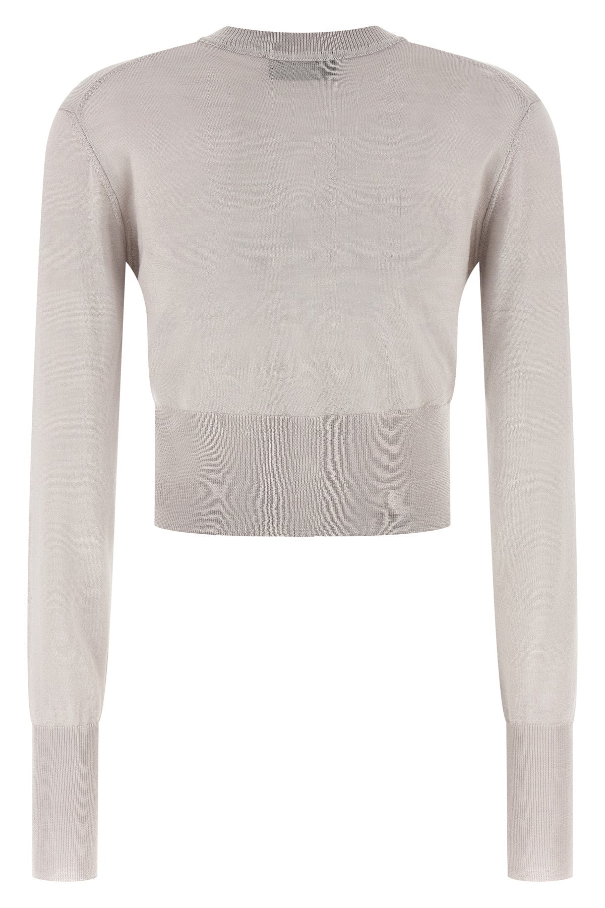 VIVIENNE WESTWOOD M bea cropped wool and silk cardigan