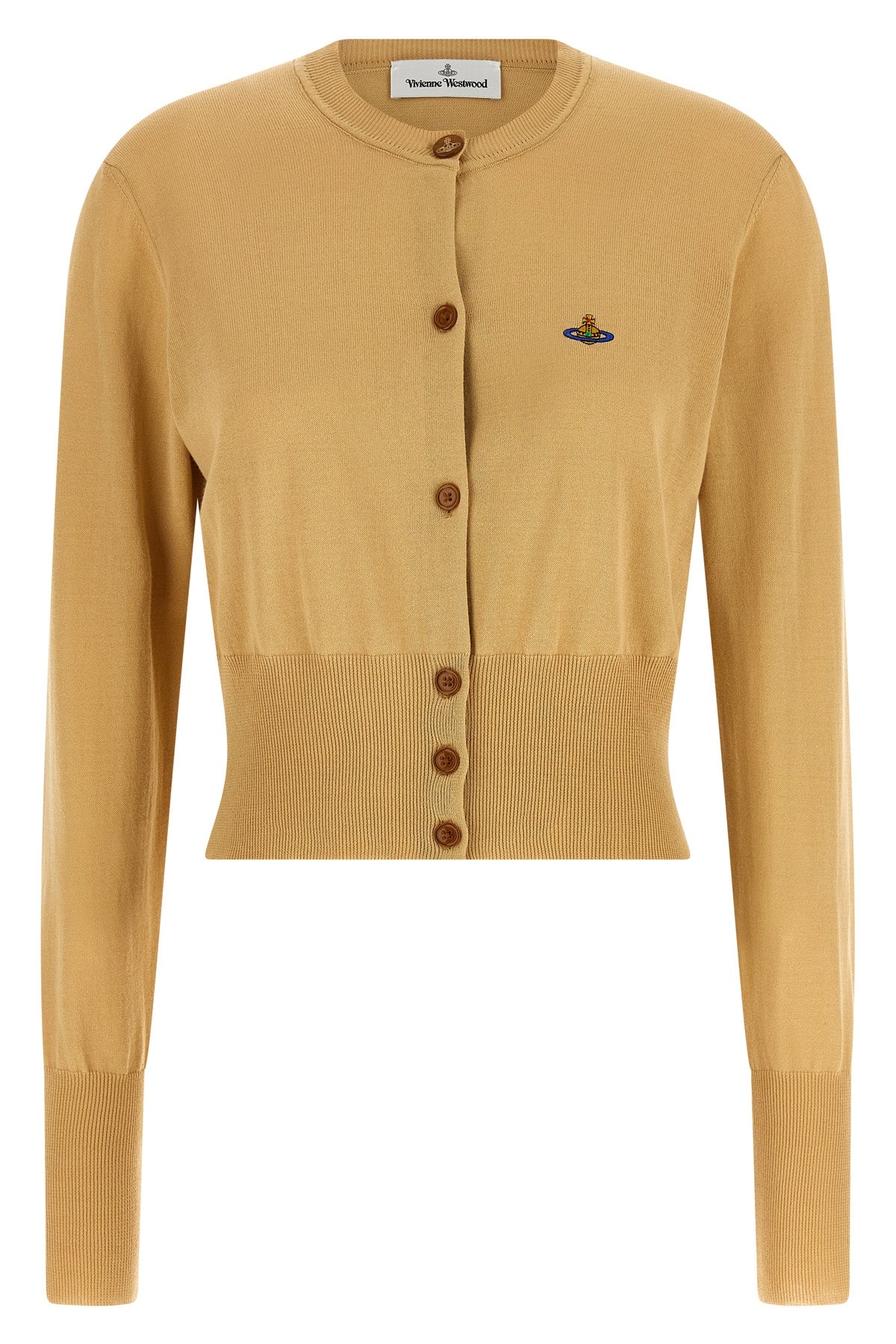 VIVIENNE WESTWOOD L bea cropped cotton cardigan