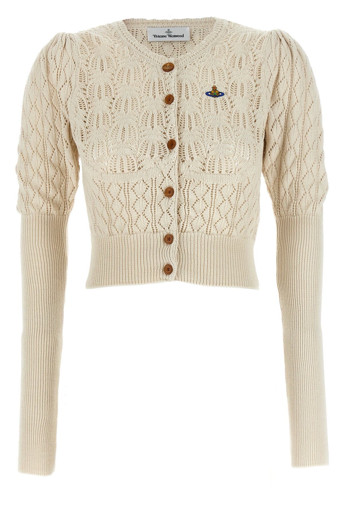 VIVIENNE WESTWOOD M ella cotton cardigan knitted