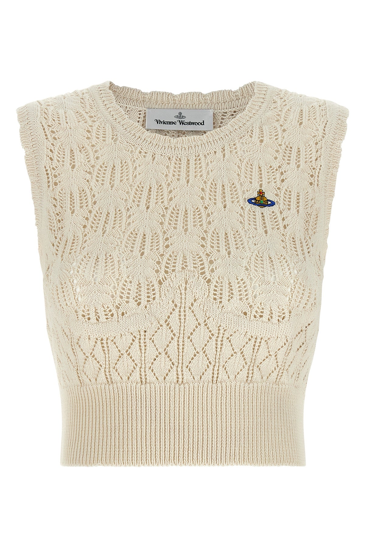 VIVIENNE WESTWOOD M ella cotton top knitted