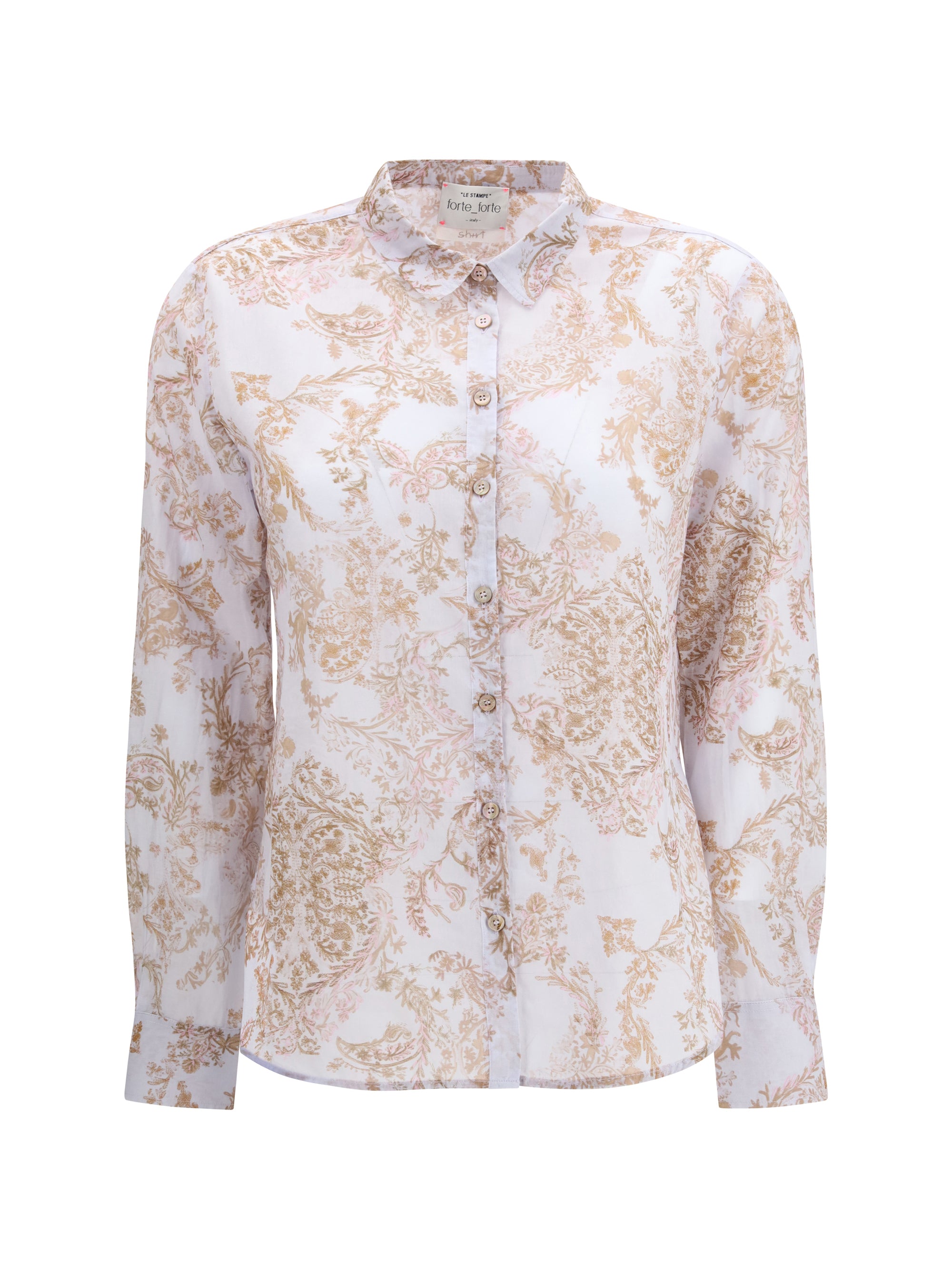 FORTE_FORTE 3 regular-fit voile shirt