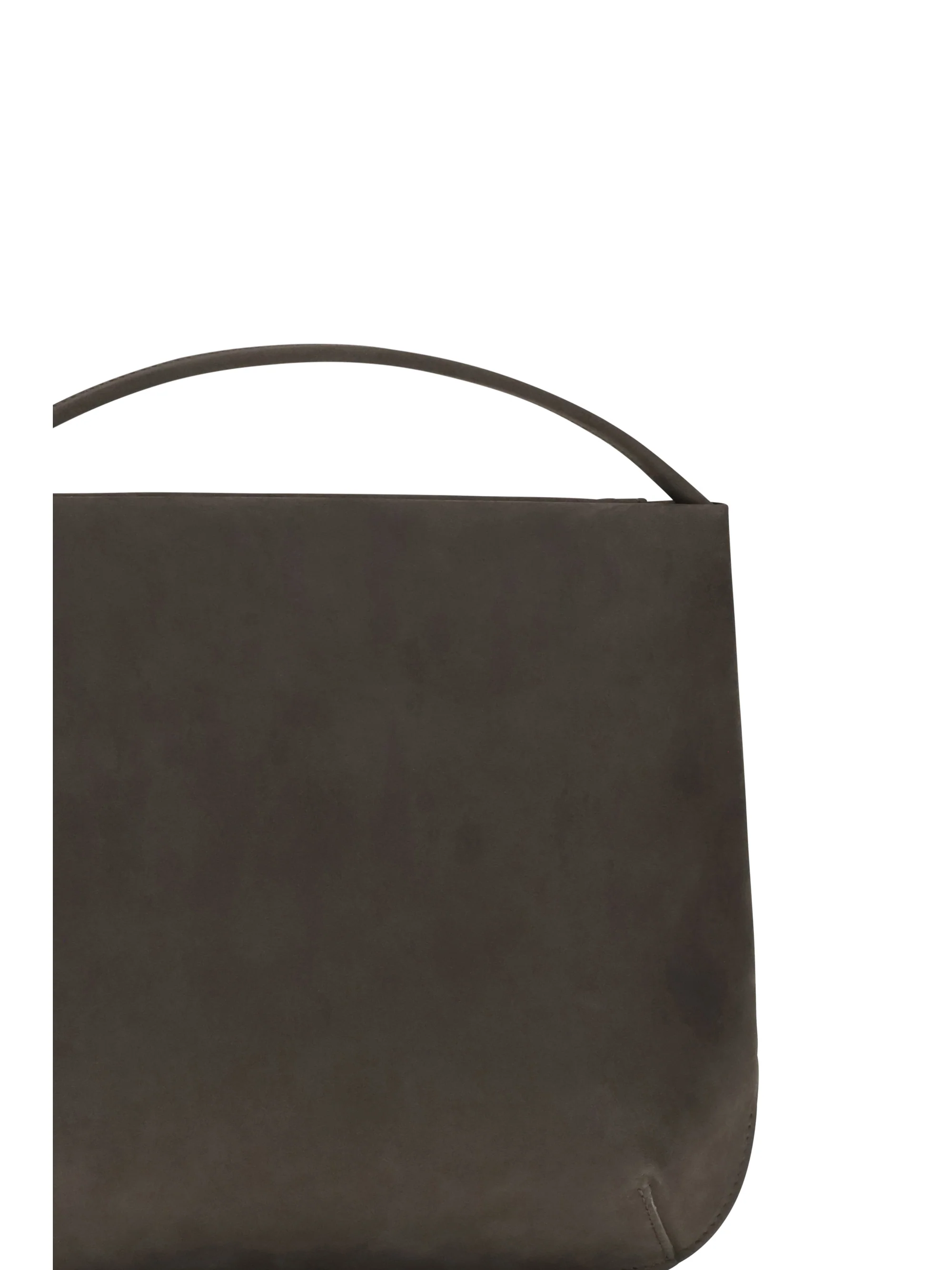 loge brushed leather crossbody bag