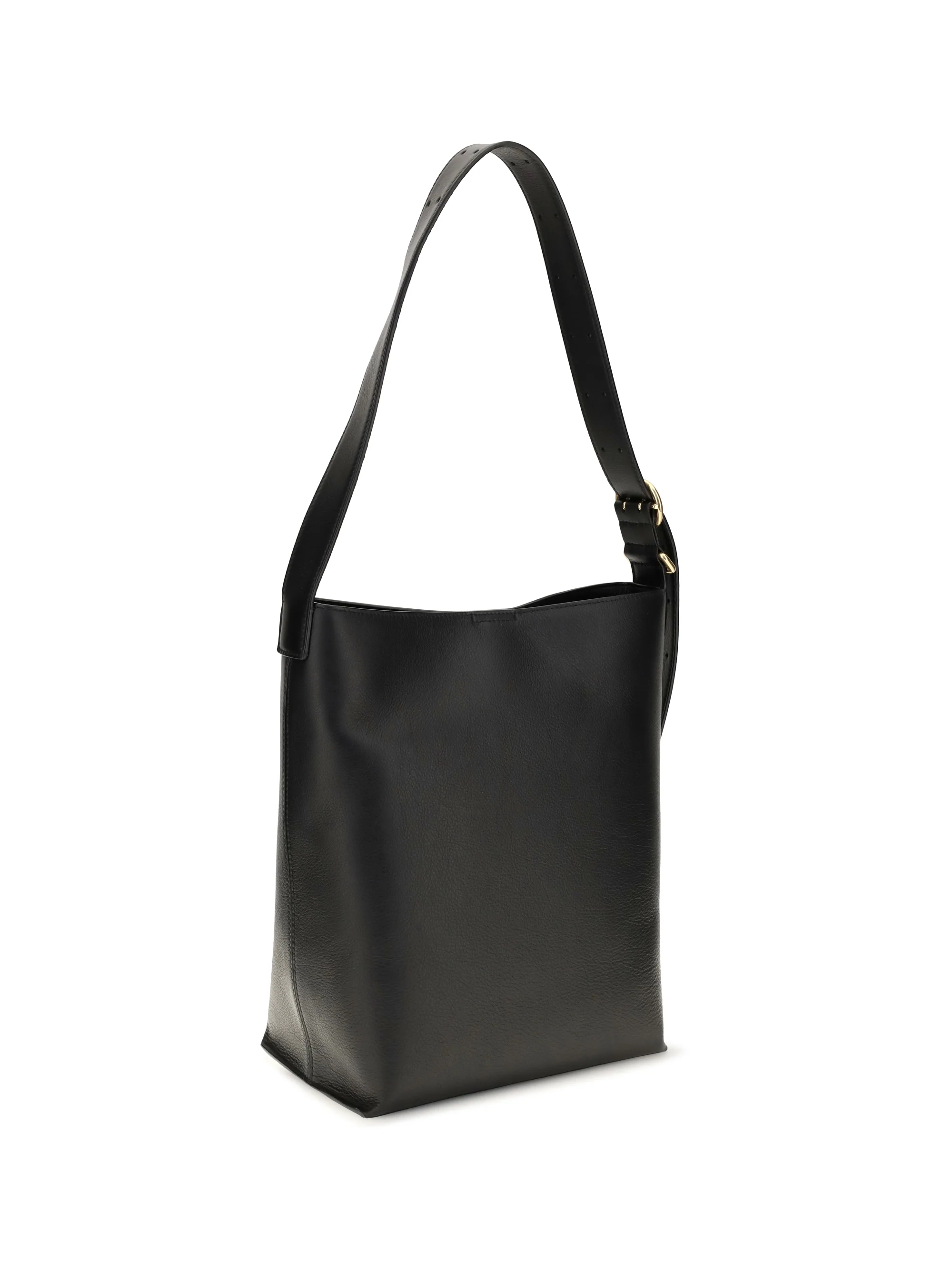 cannolo leather shoulder bag