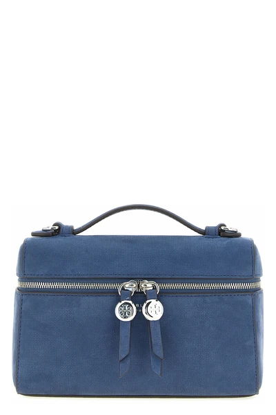 romy slim embossed nubuck leather handbag