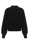 the khaite cain sweater in pure black cashmere embodies a whispered elegance t