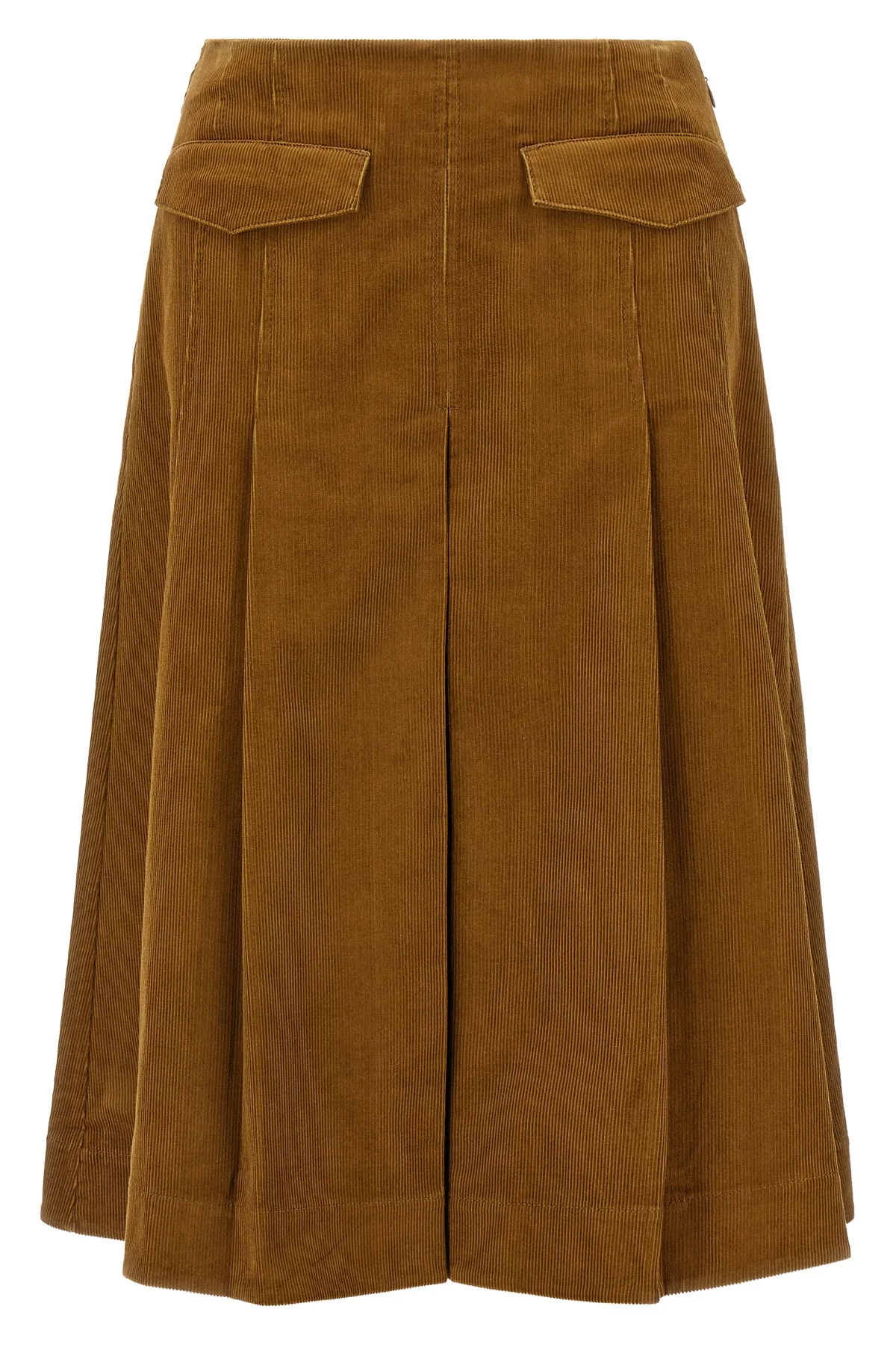 TORY BURCH 4 the pleated tory burch midi skirt defines a new concept of volume through a rigo