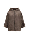 hooded added jacket
