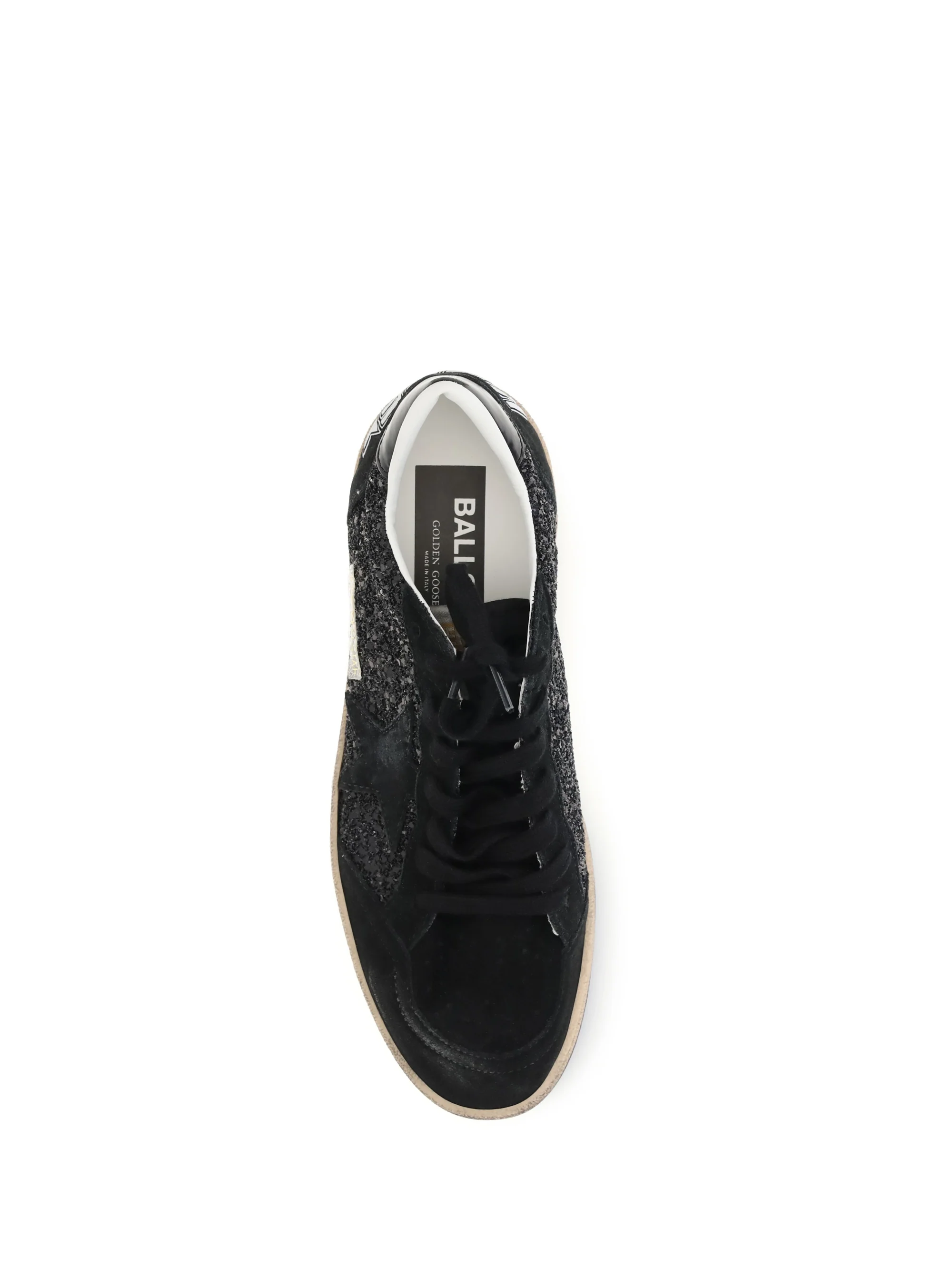ball star glitter sneakers