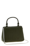 the tory burch charlie mini handbag combines structured aesthetics