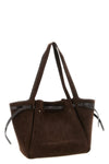 the tory burch romy tote bag embodies structured elegance through a clever pla