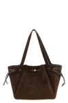 the tory burch romy tote bag embodies structured elegance through a clever pla