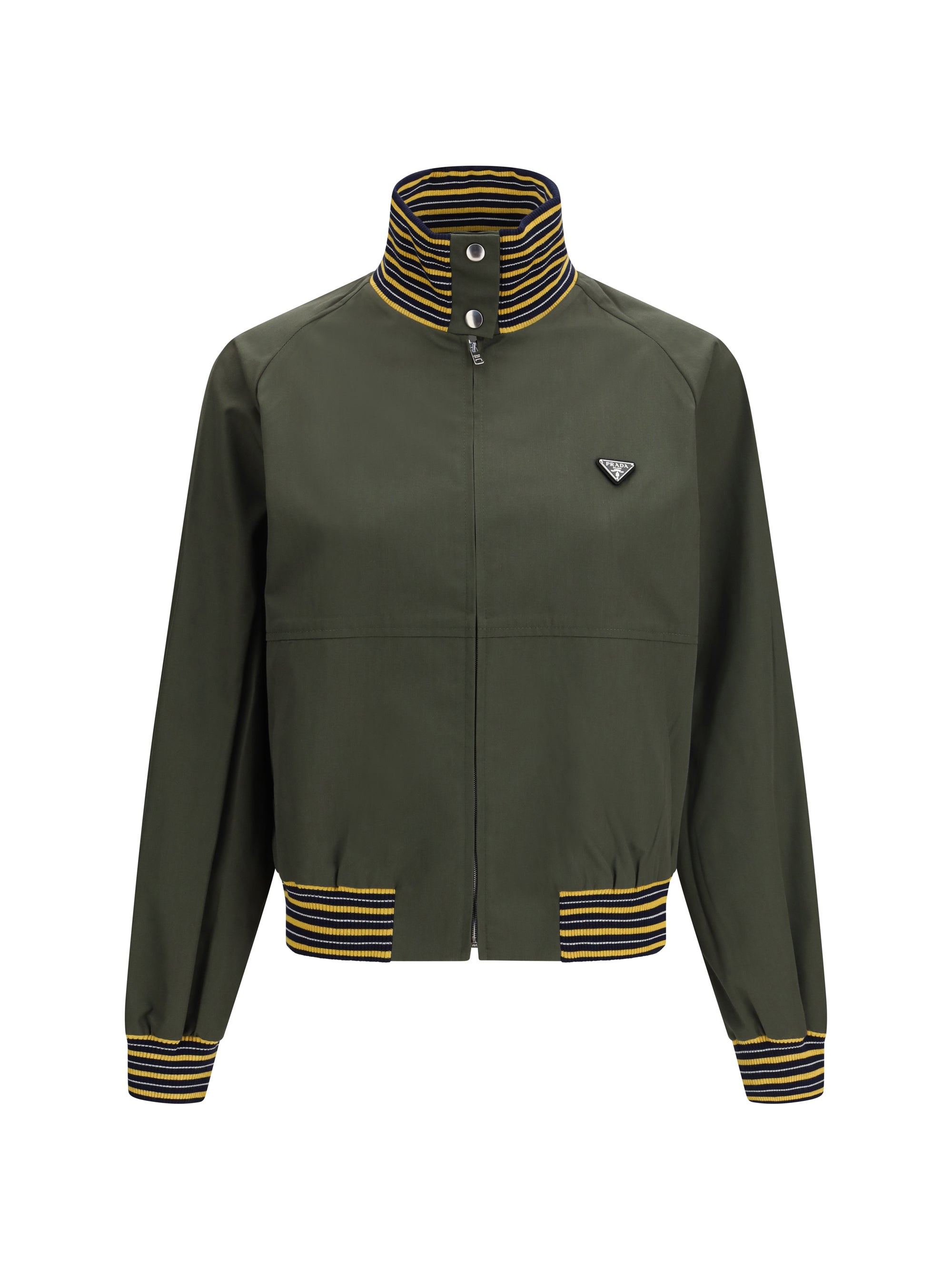 PRADA 38 technical canvas blouson