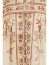 indra plunge floral dress
