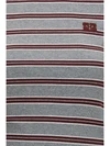 double-sleeve striped cotton t-shirt