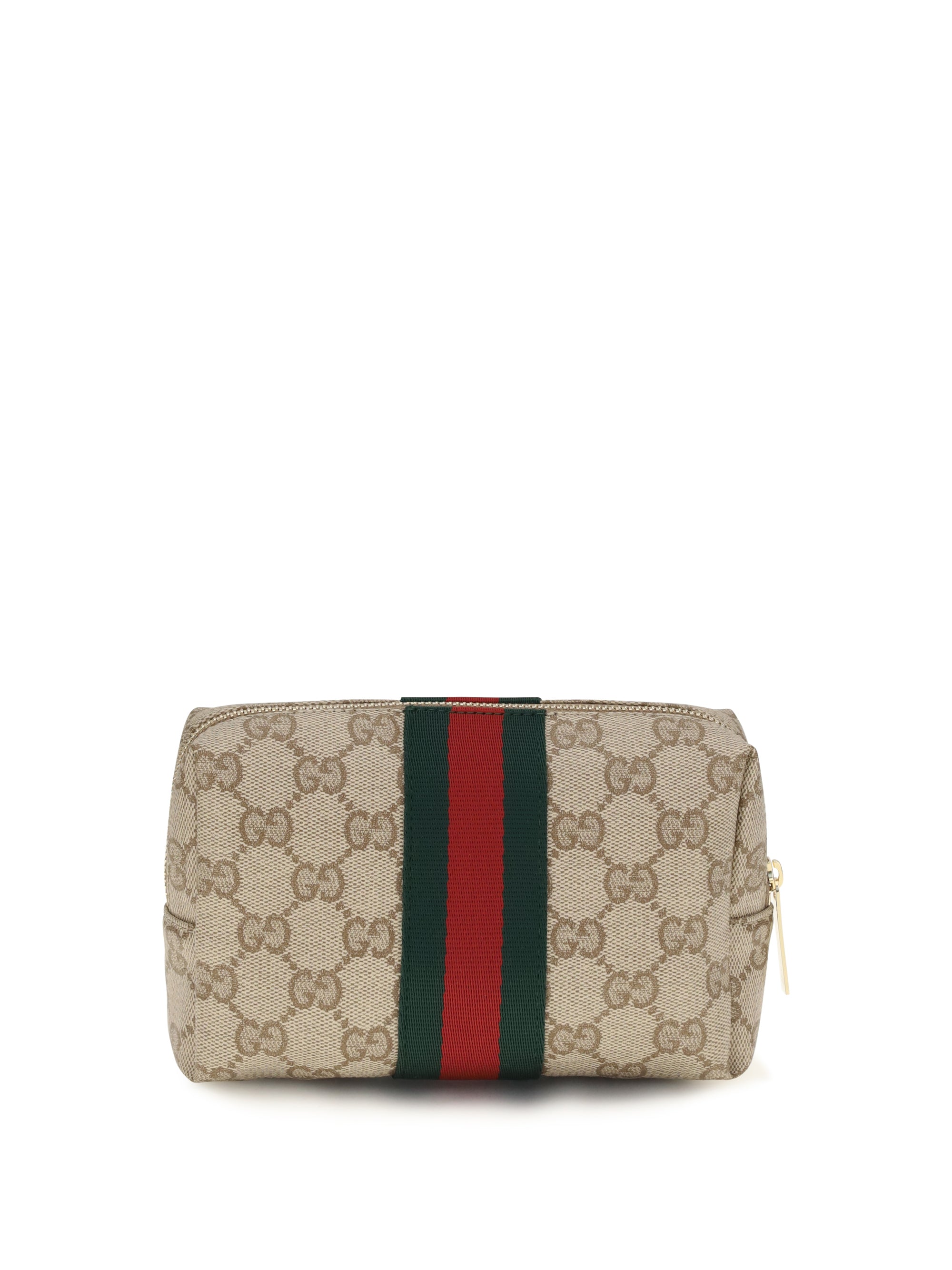 GUCCI OS medium beauty case with web stripe