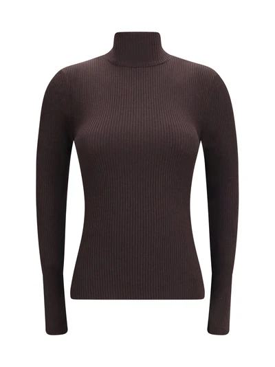 long-sleeve wool sweater