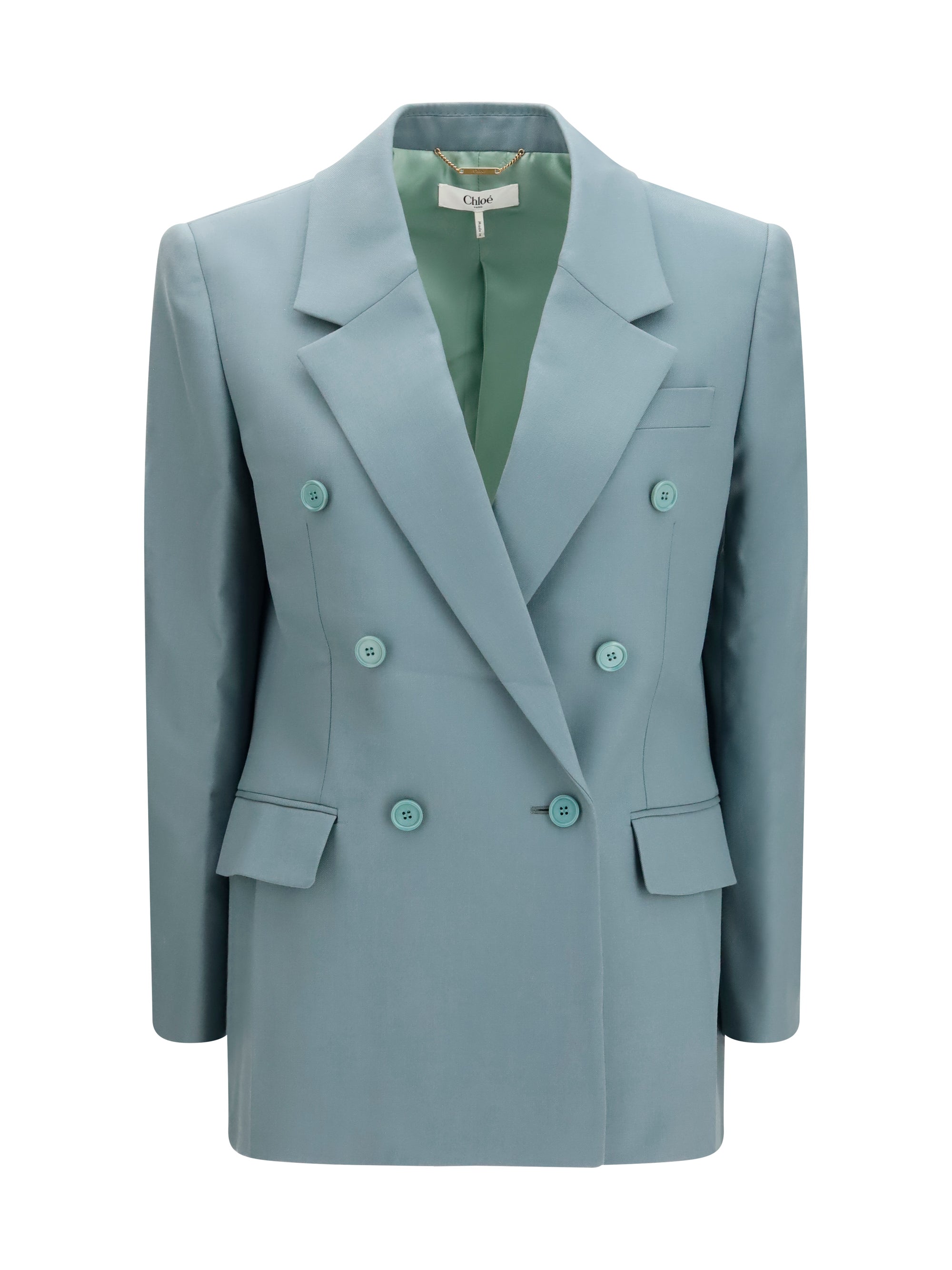CHLOÉ 36 double-breasted blazer