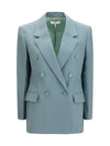 double-breasted blazer