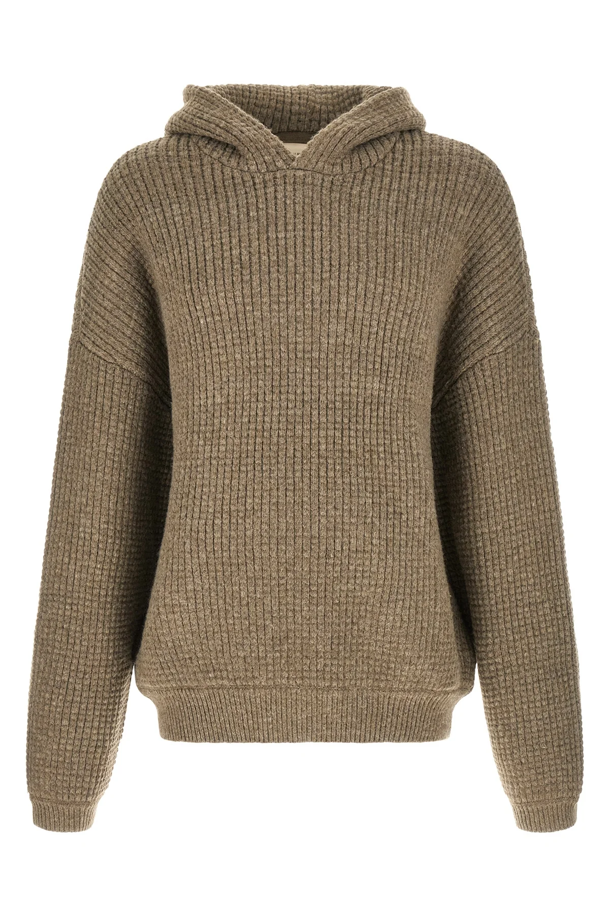 FEAR OF GOD ESSENTIAL L 90s hoodie in heavy waffle fabric