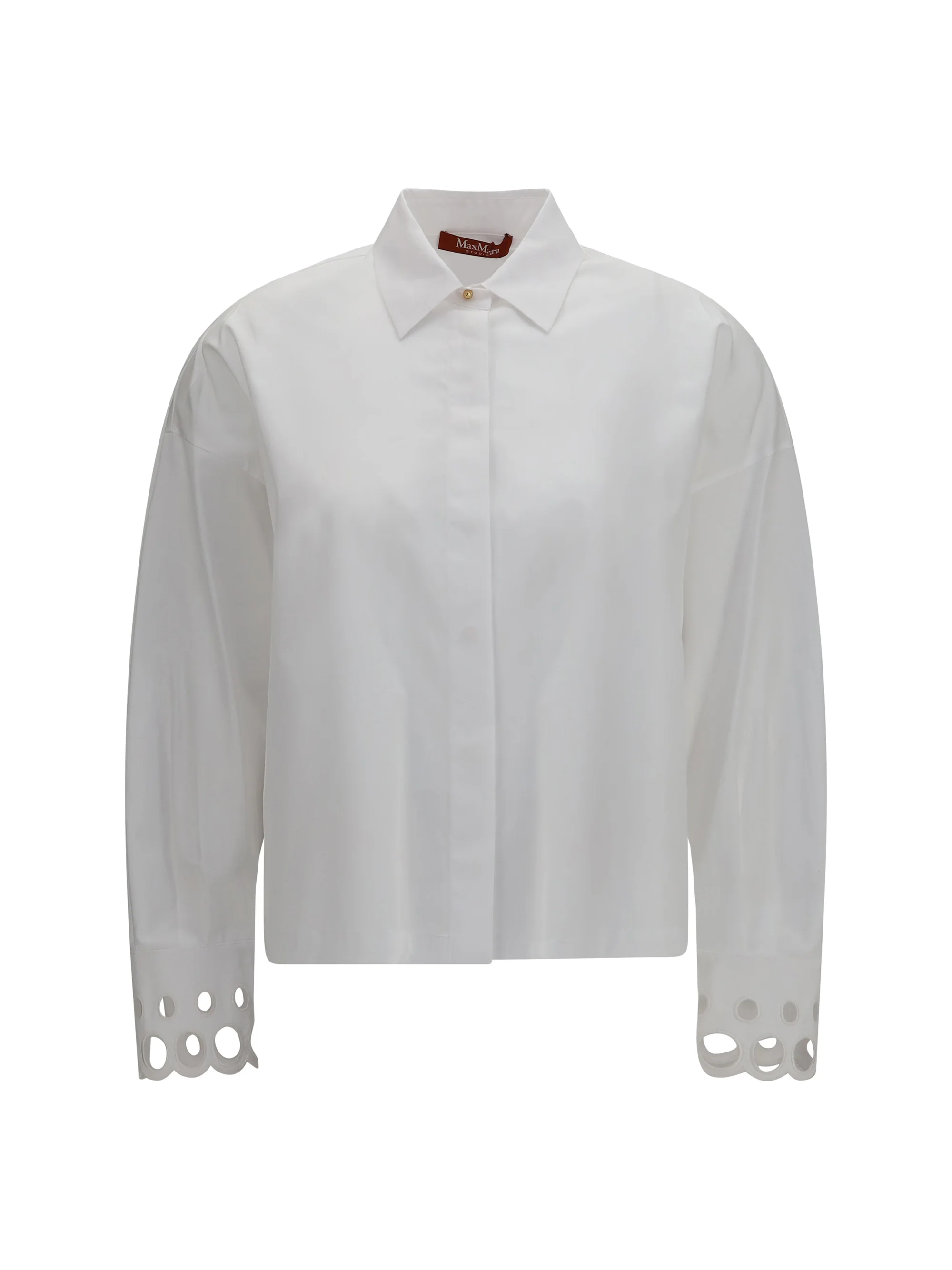 MAX MARA STUDIO 42 cotton poplin shirt