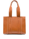 Woody Medium Leather Tote