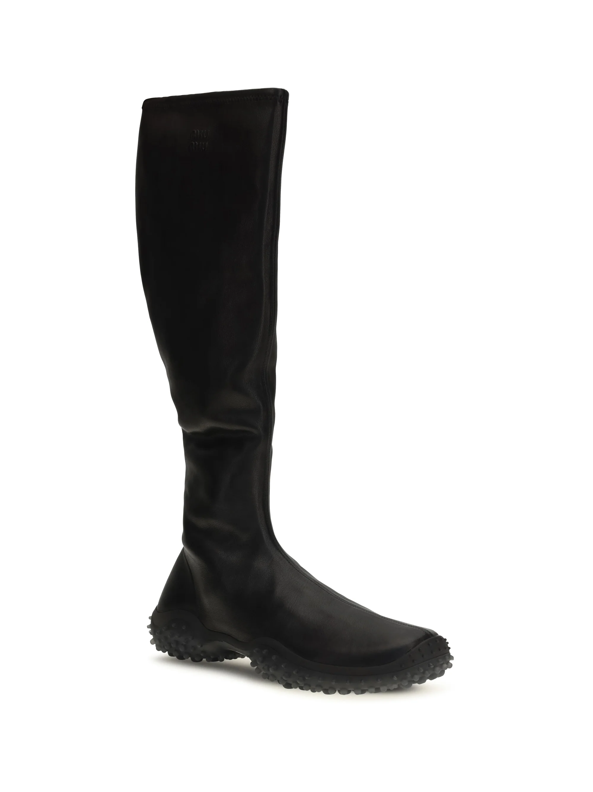 stretch nappa tall boots