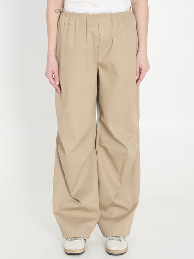 mid-rise sweatpants