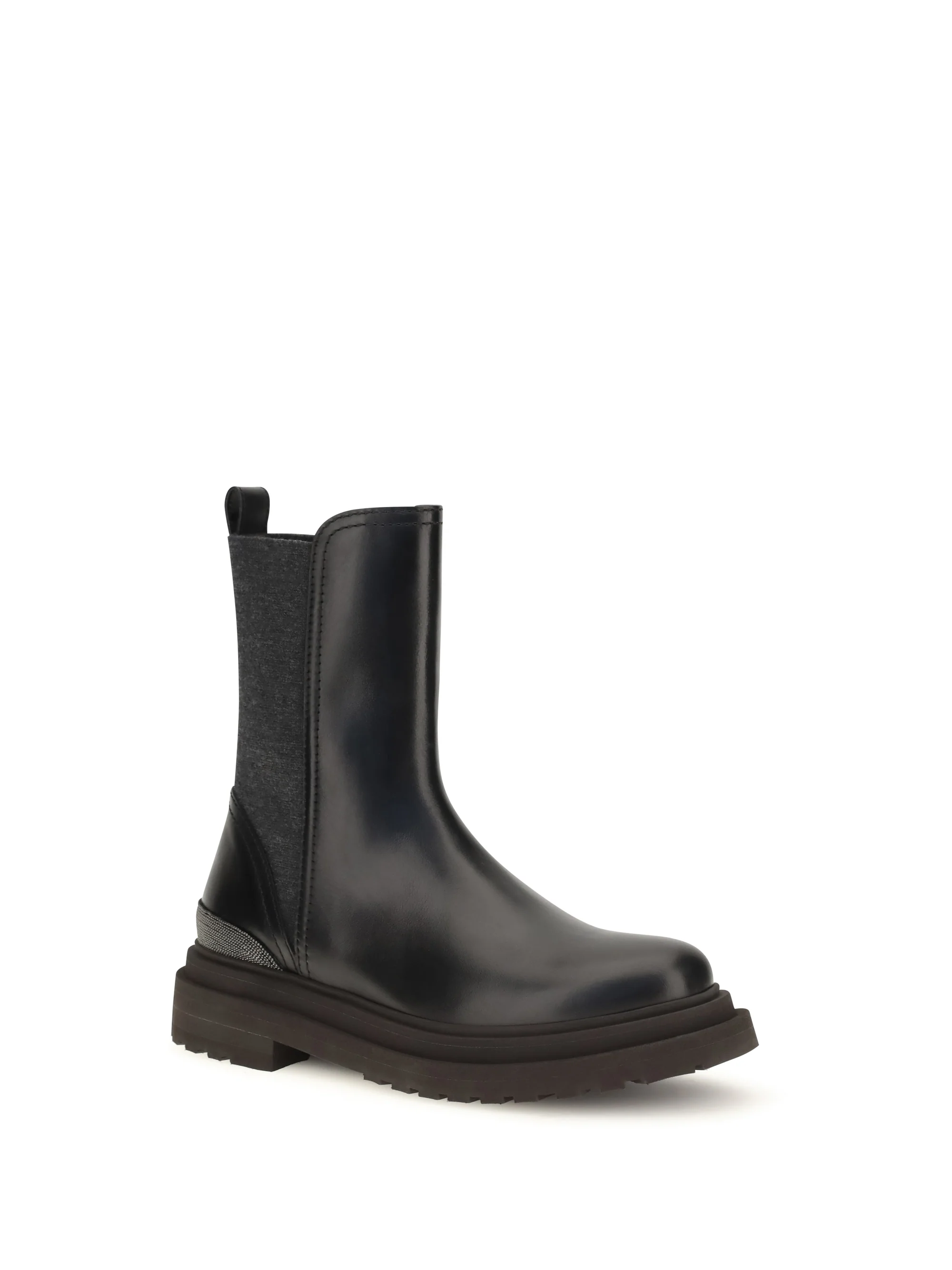 BRUNELLO CUCINELLI 36 leather chelsea ankle boots