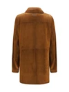 suede long jacket