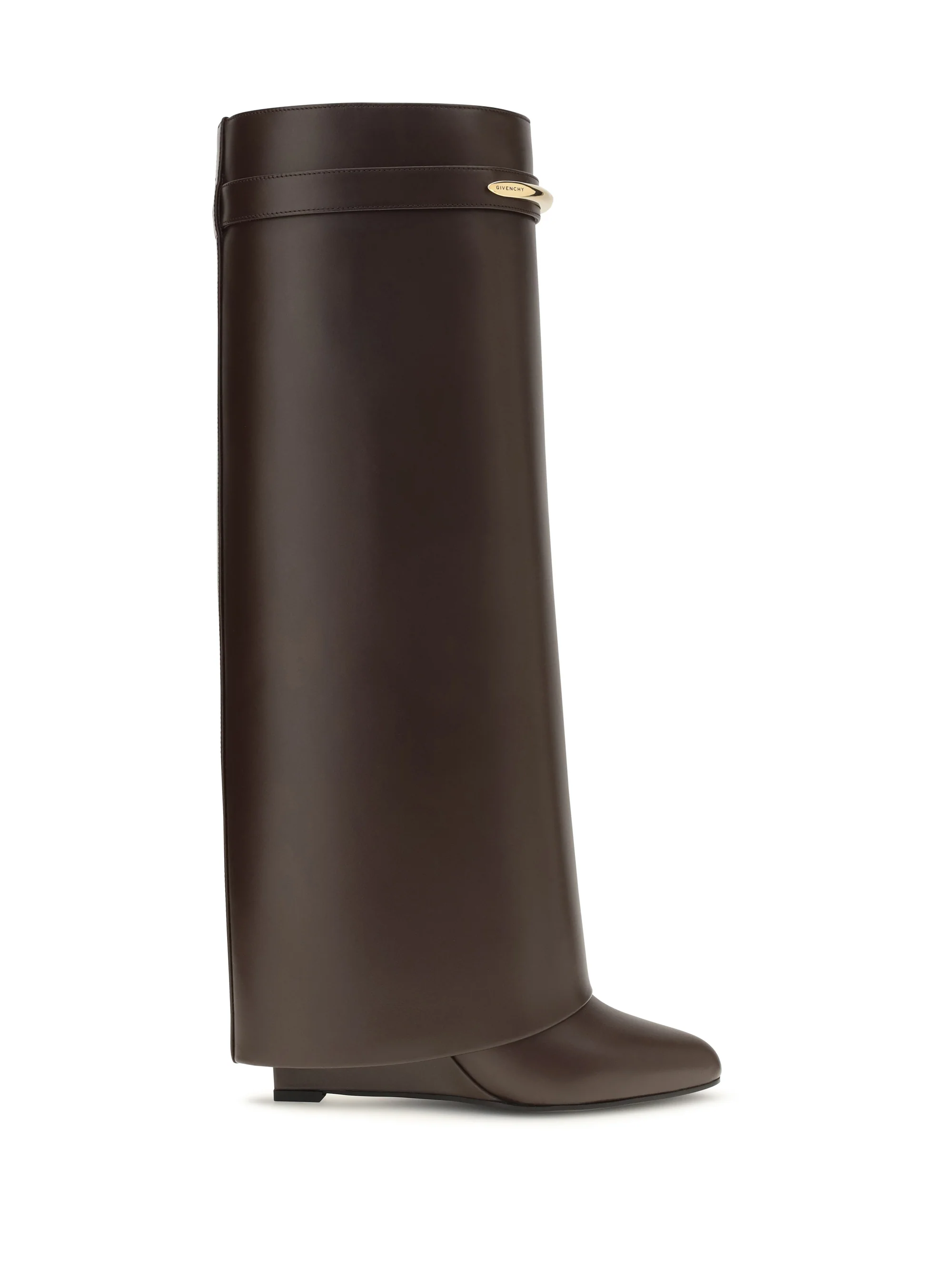 leather shark boots