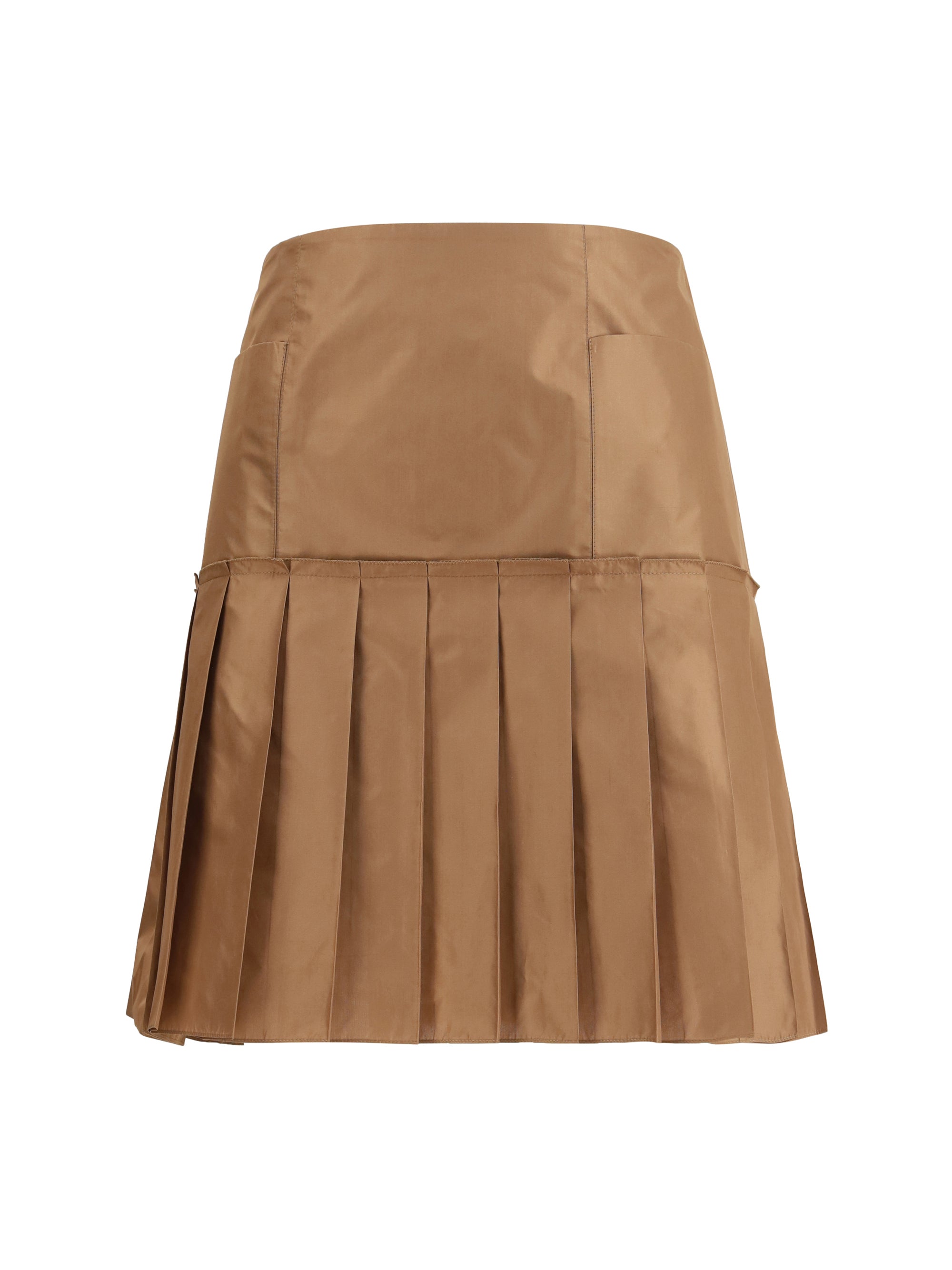 FENDI 40 silk taffetas skirt 