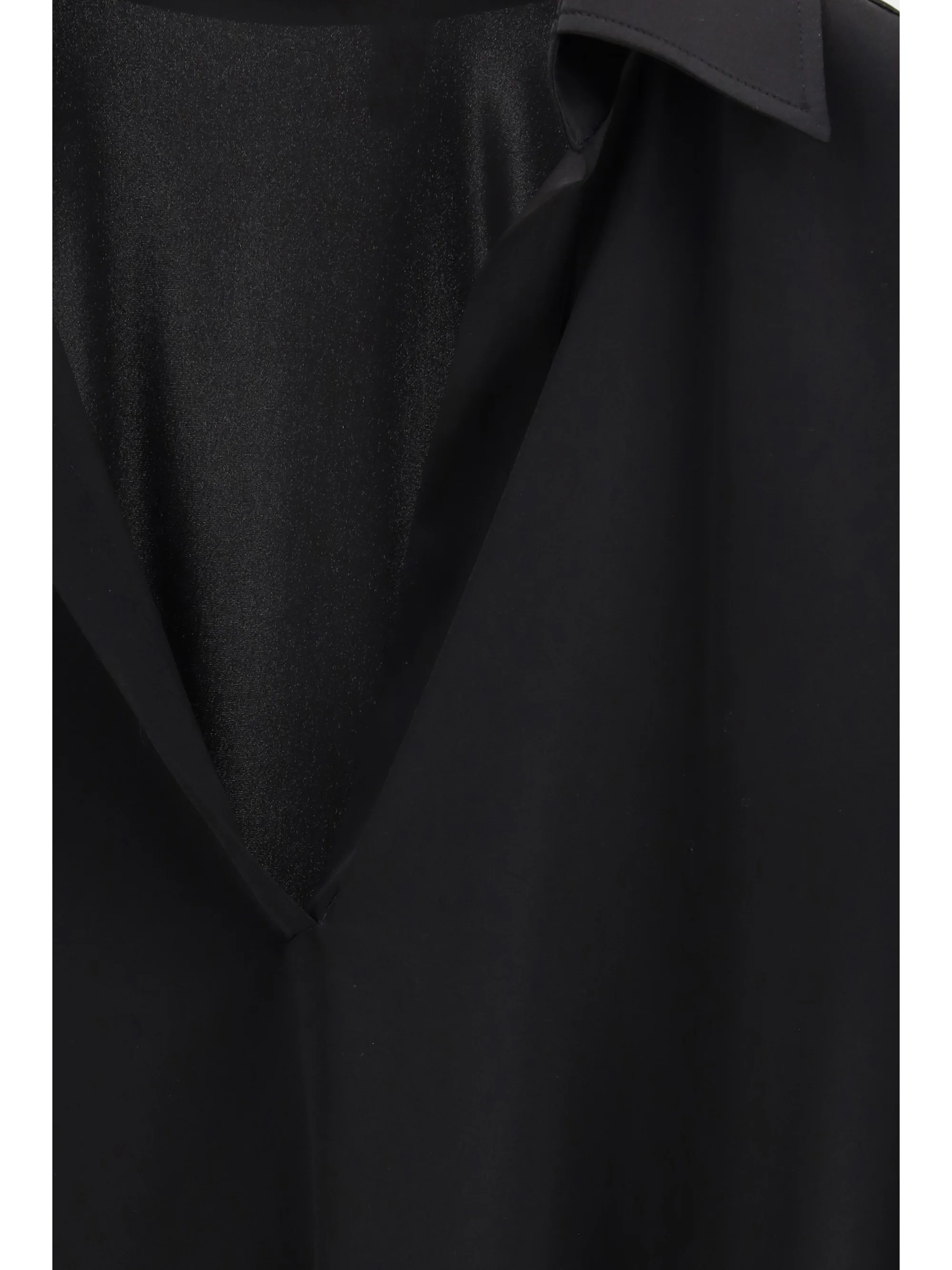 stretch silk shirt