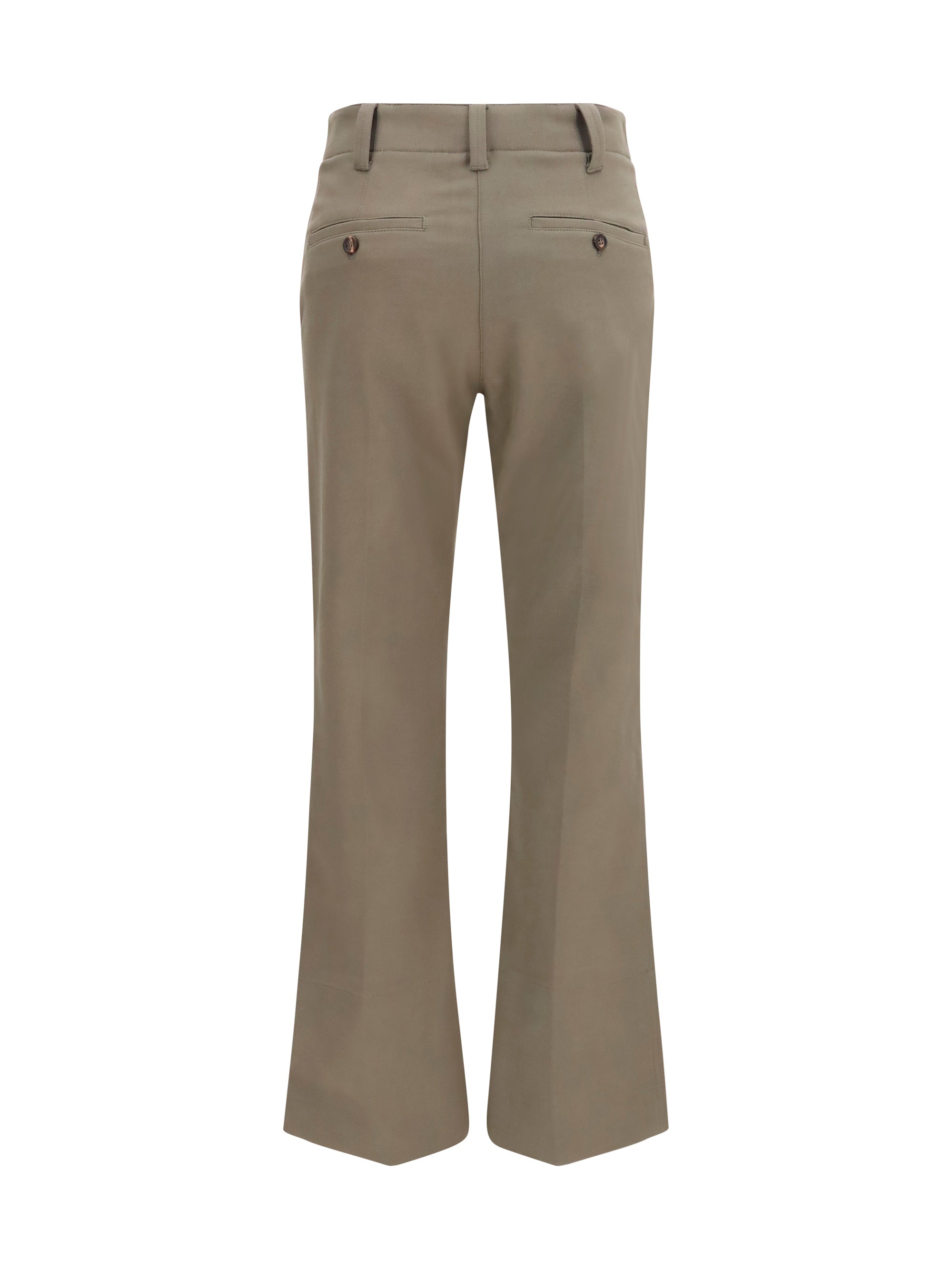 BRUNELLO CUCINELLI 46 slim flared pants
