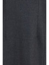 gabardine and wool dress