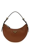 prada arquè leather shoulder bag